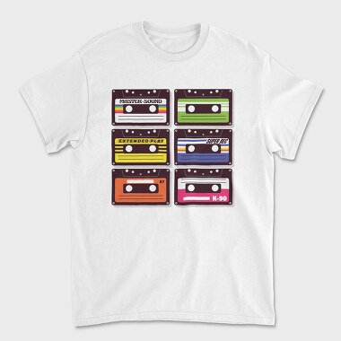 Cassettes, Unisex Men's T-Shirt