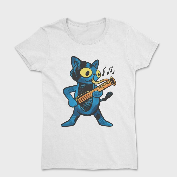 Cat Bassoon, Women's T-Shirt
