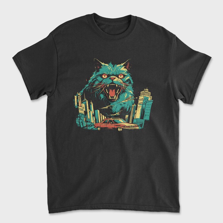 Catzilla 2, Унисекс Мъжка Тениска