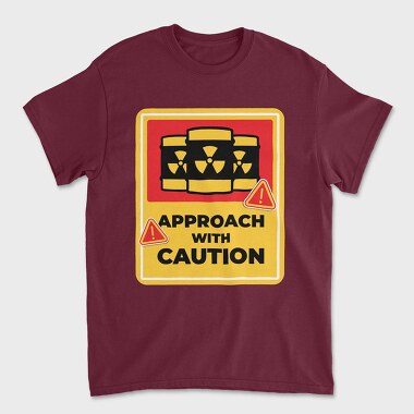 Caution Signal, Unisex Men's T-Shirt
