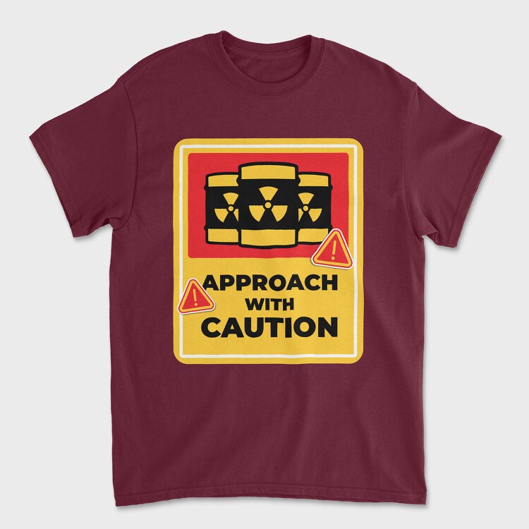 Caution Signal, Unisex Men's T-Shirt