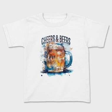 Cheers and Beers, Kids' T-Shirt