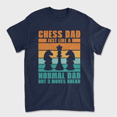 Chess Dad, Unisex Men's T-Shirt