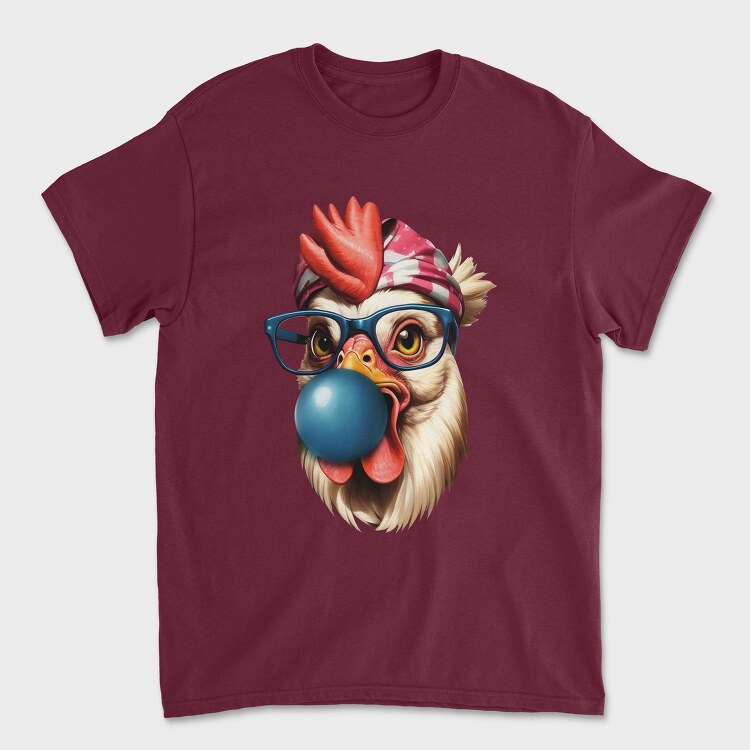 Chicken Bubblegum, Унисекс Мъжка Тениска