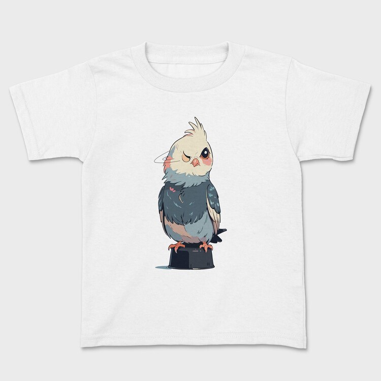 Cockatiel 2, Kids' T-Shirt