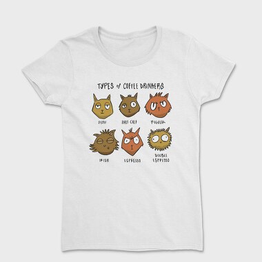 Coffee Cats, Women's T-Shirt