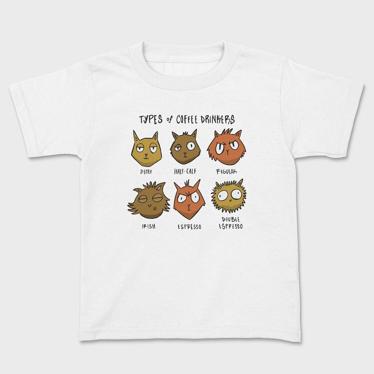 Coffee Cats, Детска Тениска