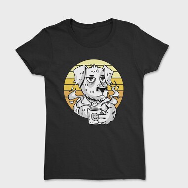 Coffee Dog 2, Women's T-Shirt
