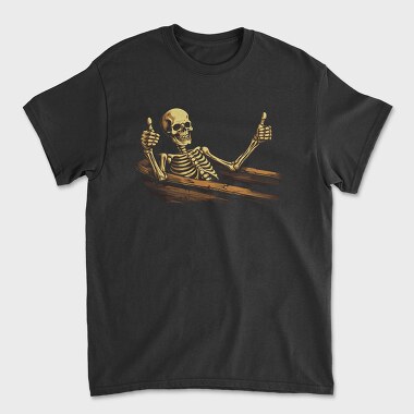 Coffin Skeleton Like, Unisex Men's T-Shirt
