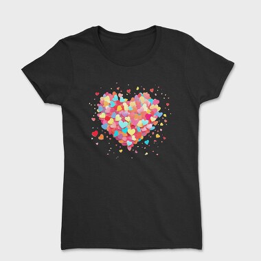 Confetti Heart, Women's T-Shirt