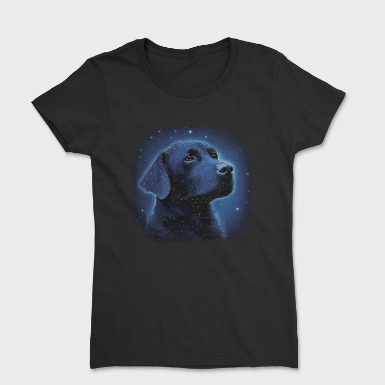 Constelation Labrador Dog, Women's T-Shirt