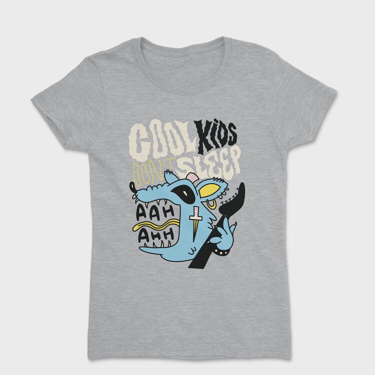 Cool Kids Dont Sleeep, Women's T-Shirt