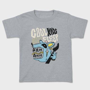 Cool Kids Dont Sleeep, Kids' T-Shirt