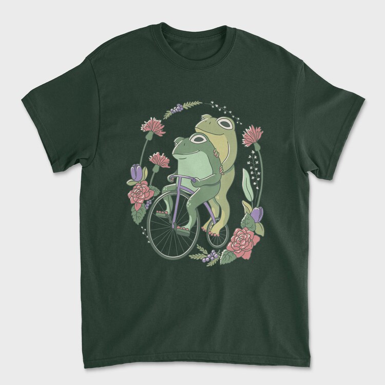 Cottagecore Frogs, Unisex Men's T-Shirt