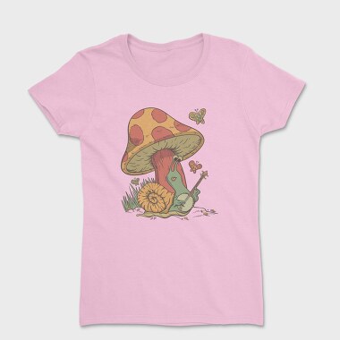 Cottagecore Snail, Women's T-Shirt