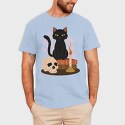 Cozy Up With a Good Book, Unisex Men's T-Shirt