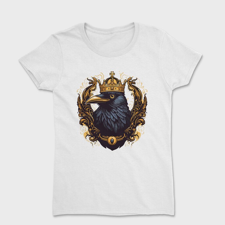 Crow Gold Crown, Women's T-Shirt
