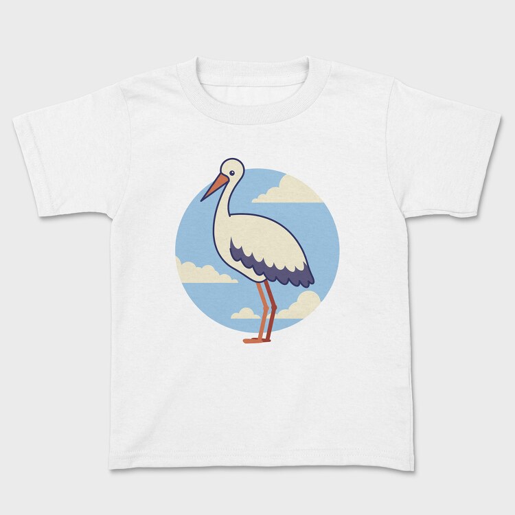 Cute Stork, Детска Тениска