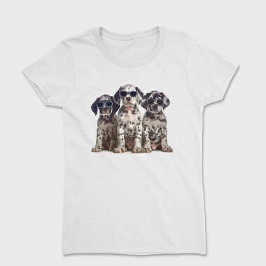Dalmatas With Sunglasses, Women's T-Shirt