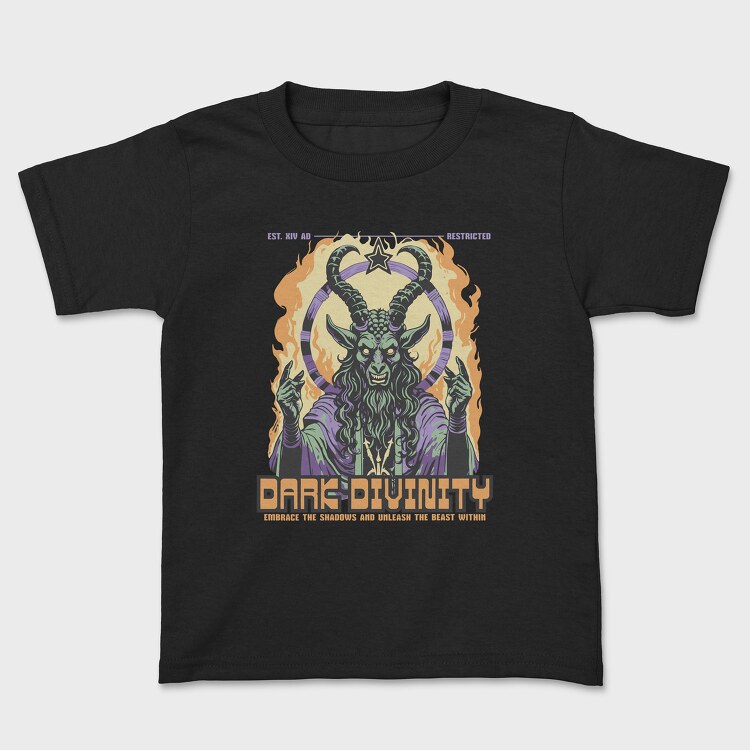 Dark Divinity, Kids' T-Shirt