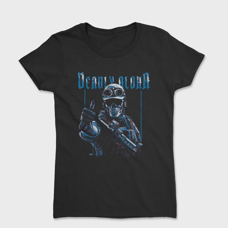 Deadly Aloha, Дамска Тениска