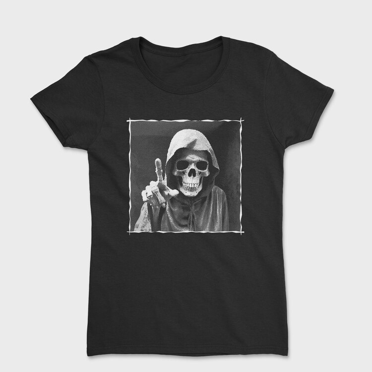 Death Pointing Finger, Women's T-Shirt