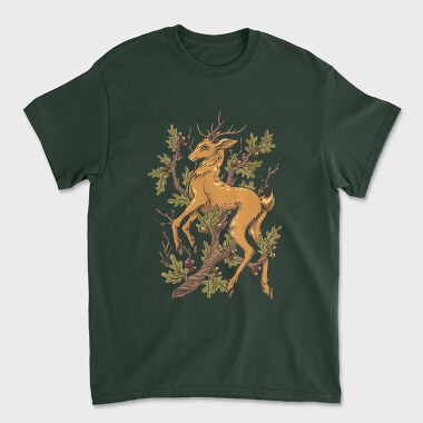 Deer Oak, Unisex Men's T-Shirt