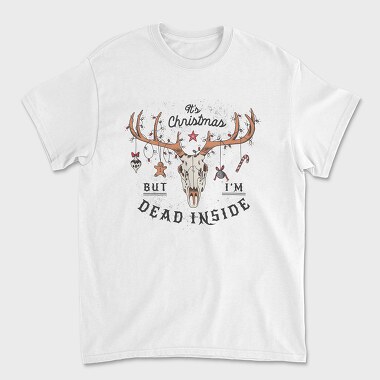 Deer Skull, Unisex Men's T-Shirt