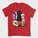 Dog and Cat Heartbeat, Women's T-Shirt
