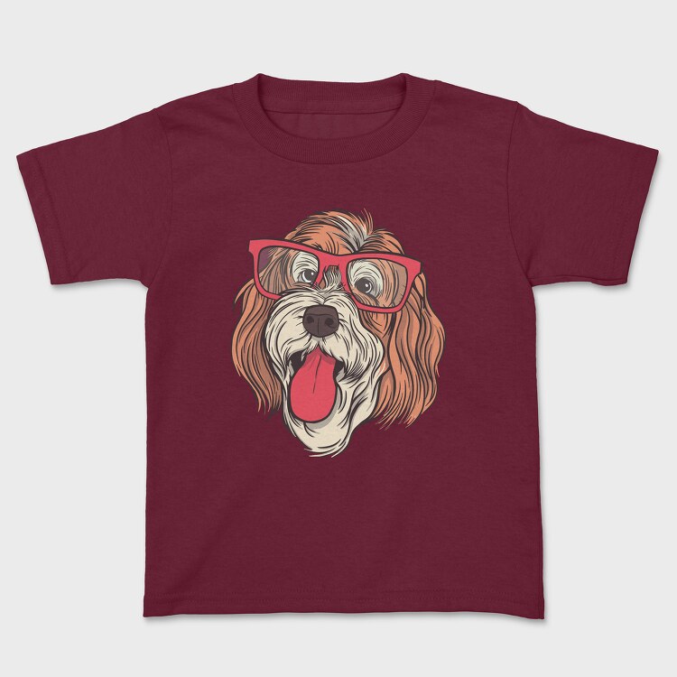 Dog Bernedoodle, Kids' T-Shirt