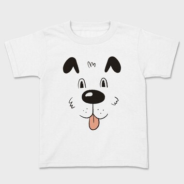 Dog Face, Kids' T-Shirt