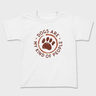 Dog Fingerprint, Kids' T-Shirt