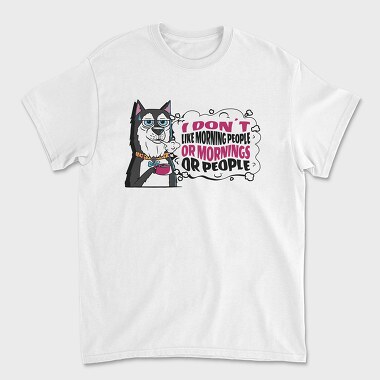 Dog Hates Everything, Unisex Men's T-Shirt