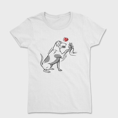Dog High Five, Women's T-Shirt