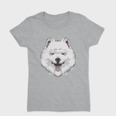 Dog Samoyed, Women's T-Shirt