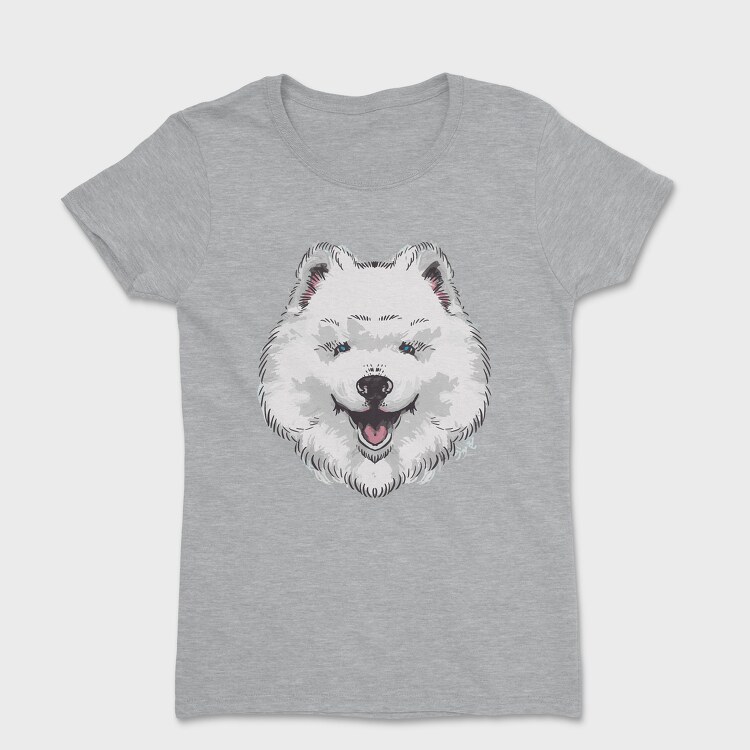 Dog Samoyed, Women's T-Shirt
