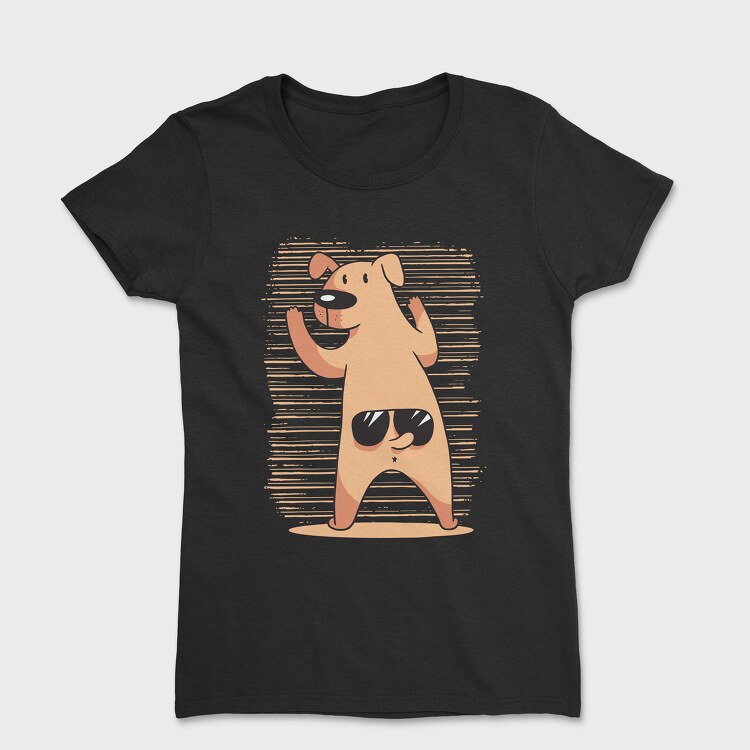 Dog Tail Glasses, Women's T-Shirt