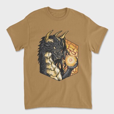 Unisex Men's T-Shirt, Dragon Roll Dice