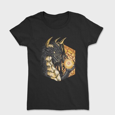 Dragon Roll Dice, Women's T-Shirt