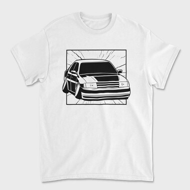 Drifting Car Draw, Unisex Men's T-Shirt