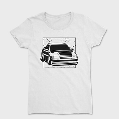Drifting Car Draw, Women's T-Shirt