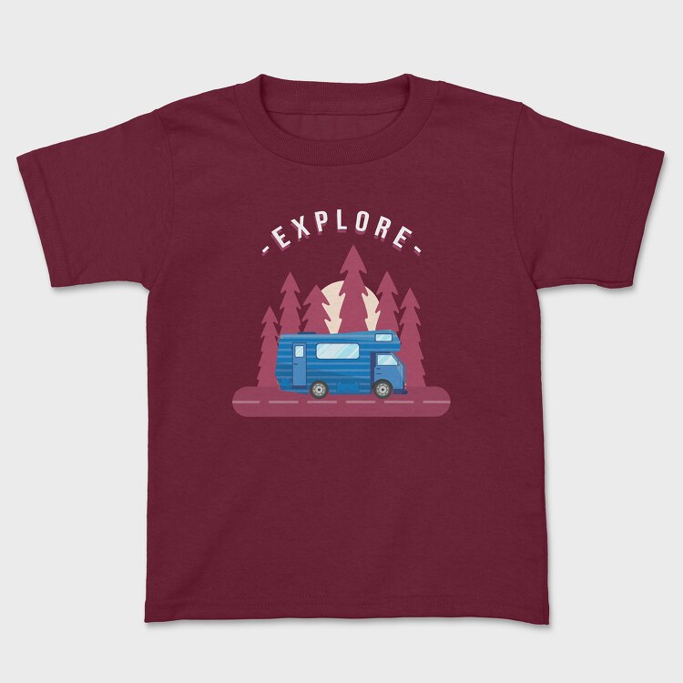 Explore Camper, Детска Тениска