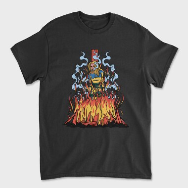 Fire Witch, Унисекс Мъжка Тениска