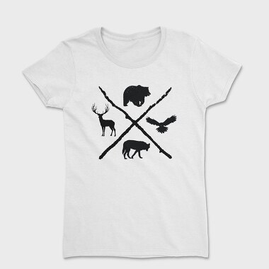 Forest Animals, Women's T-Shirt