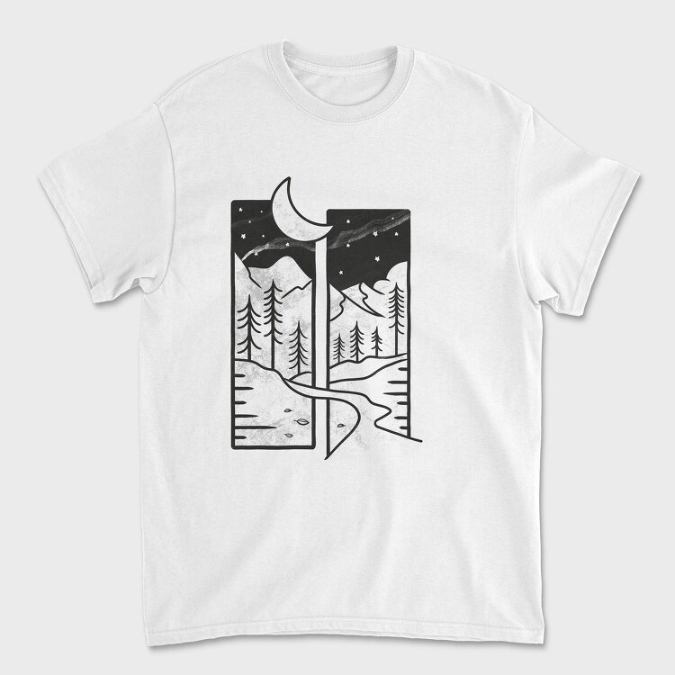 Forest Frames, Unisex Men's T-Shirt