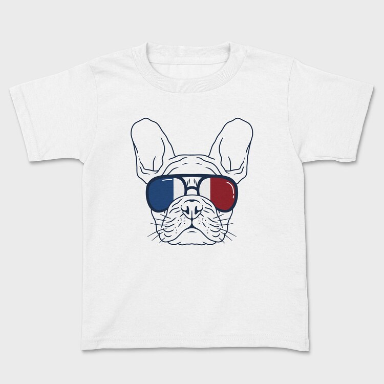 Frenchie Dog, Детска Тениска