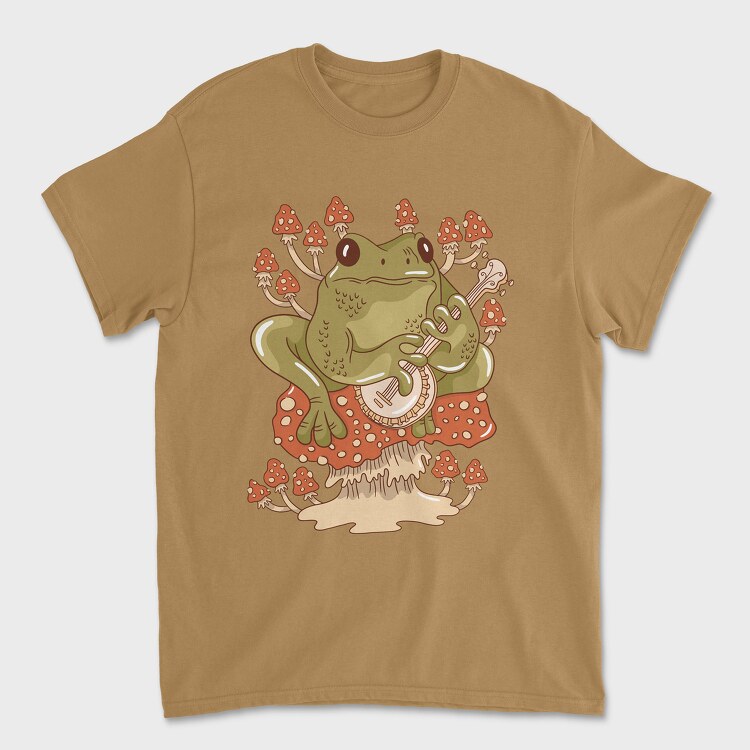 Frog Banjo, Унисекс Мъжка Тениска