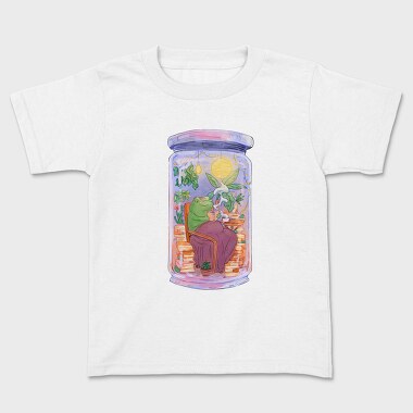 Frog Glass, Kids' T-Shirt