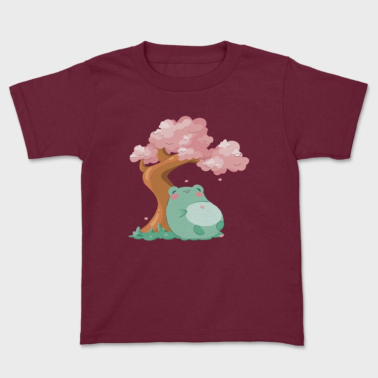 Frog Under a Cherry Blossom, Детска Тениска