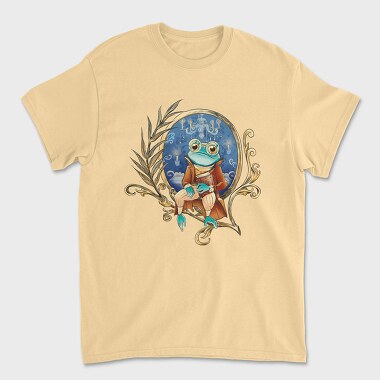 Frog Wizard Fantasy, Unisex Men's T-Shirt